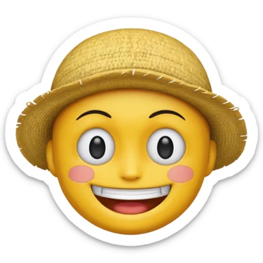 One piece emoji  sticker