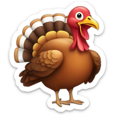 turkey sticker