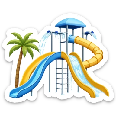 Water park  sticker