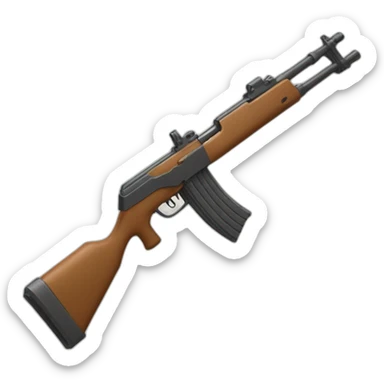 Fusil en plastique  sticker