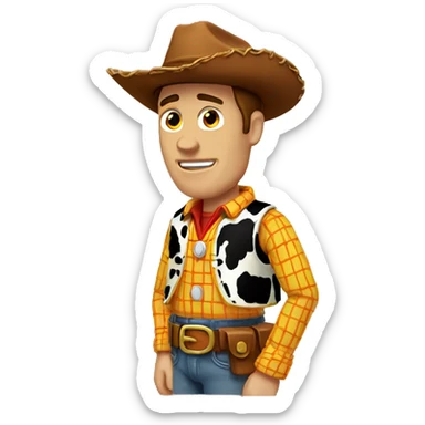 Woody sticker
