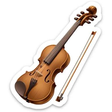 Viola string sticker