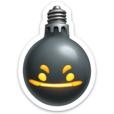 bombilla sticker