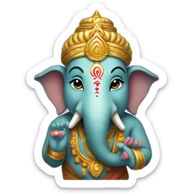 Ganesha emoji  sticker
