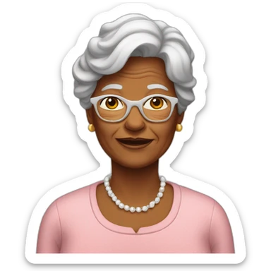 Une grand mère  sticker