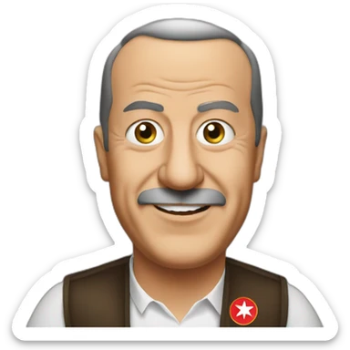 Erdogan beer sticker