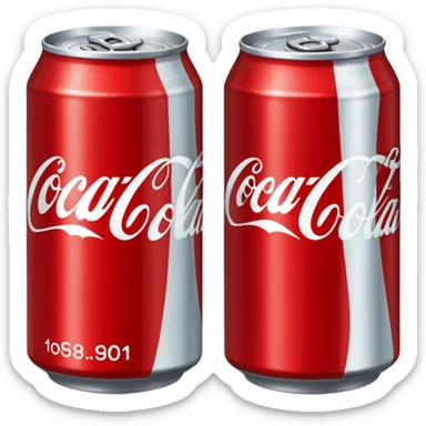 Coca cola sticker