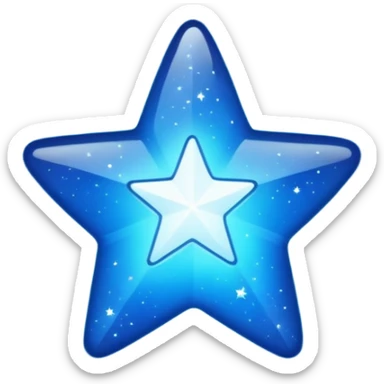blue stars spark like this ✨ sticker