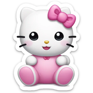 Hello kitti sticker