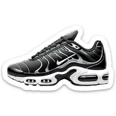 Nike airmax Tn noir sticker