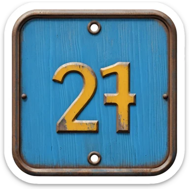 Street sign saying 12th street sticker