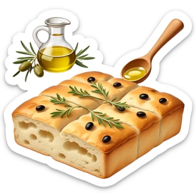Focaccia Bread sticker