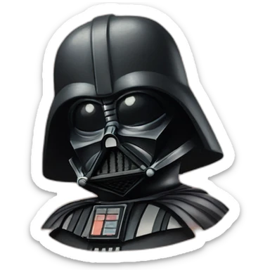 darth vader tatto artist sticker