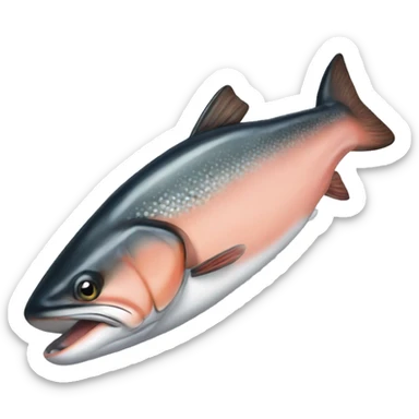 salmon sticker