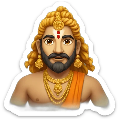 Bhagwa dwaj sticker