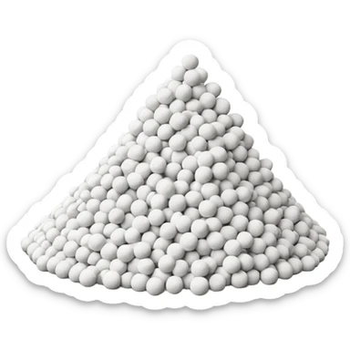 Molding plastic foam granulated  sticker