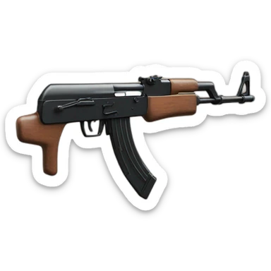 Réplique ak-47 sticker