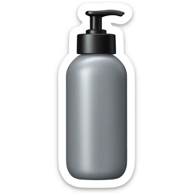 body wash in tall grey bottle that’s skinny in the middle only with black lid sticker