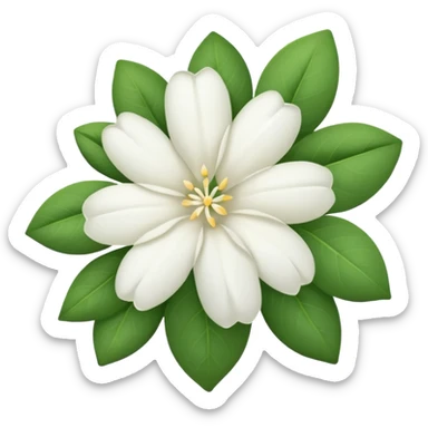 Jasmine flowers bunch sticker