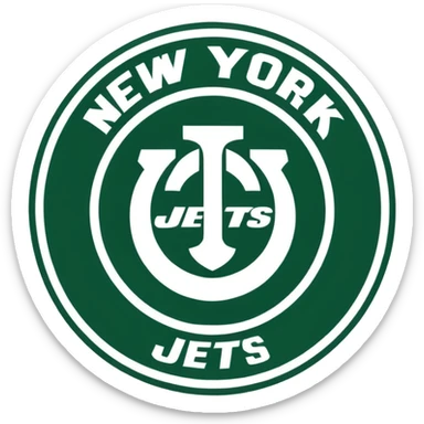 new york jets logo sticker