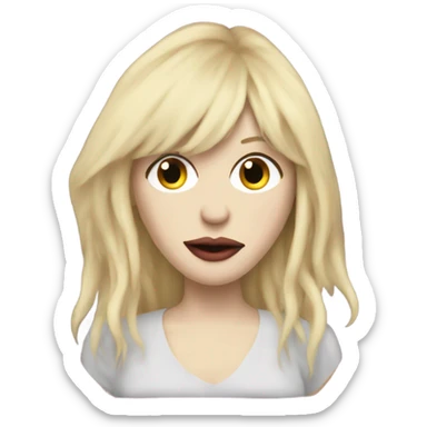 courtney love sticker