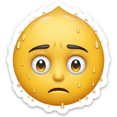 Make a stress emoji sticker