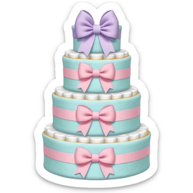 Diaper Cake sticker