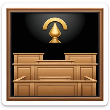  courtroom sticker