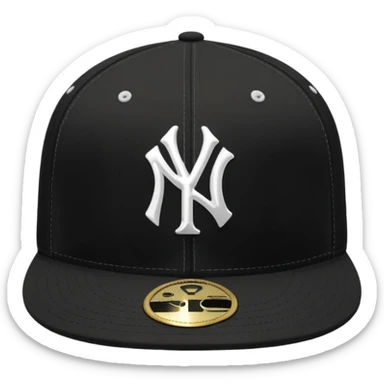 Cappellino New Era New York nero sticker