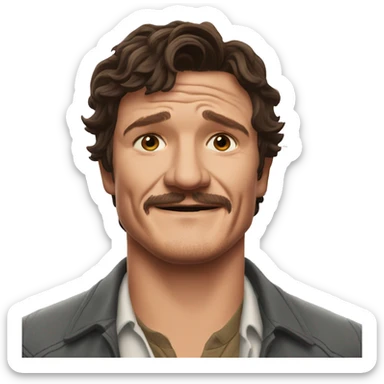 pedro pascal sticker