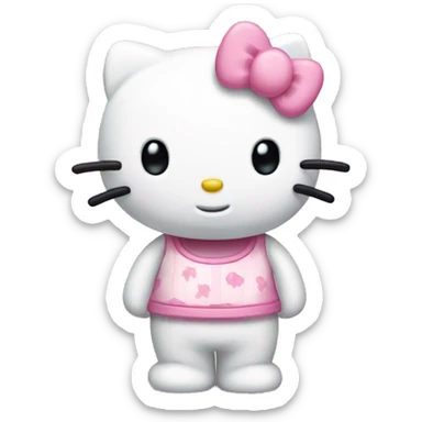 Hello kitty sticker