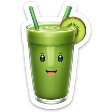 matcha smoothie sticker