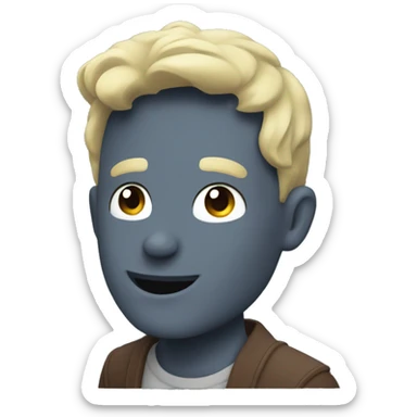 An emoji for a staff channel in discord sticker