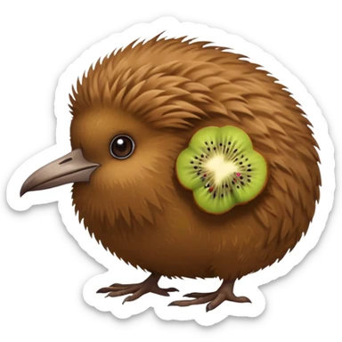 kiwi bird sticker