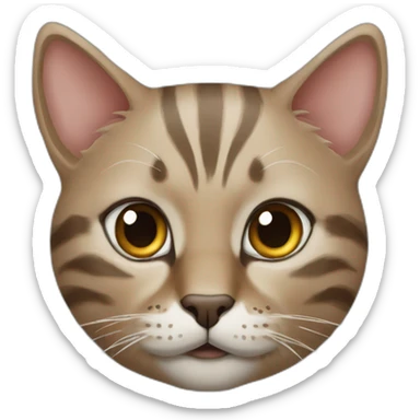 indian-cat-nibba-bindhi sticker