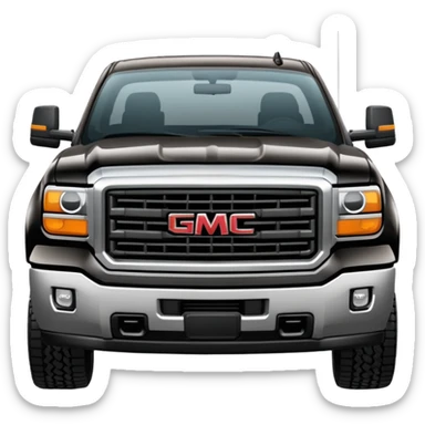 GMC sierra 2500hd truck sticker