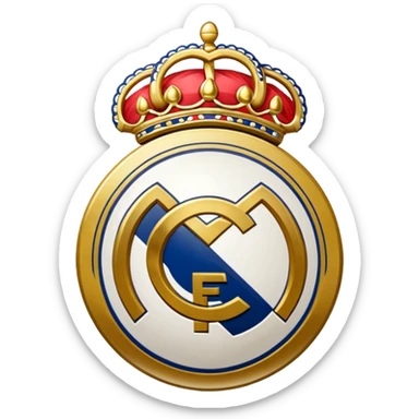 Un emoji Del Real madrid sticker