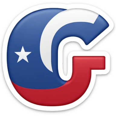 C USA LOGO  sticker