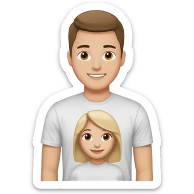 A avartar like a boyfriend send to a girl friend through message:wifey sticker