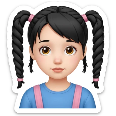 Cutecore girl sticker