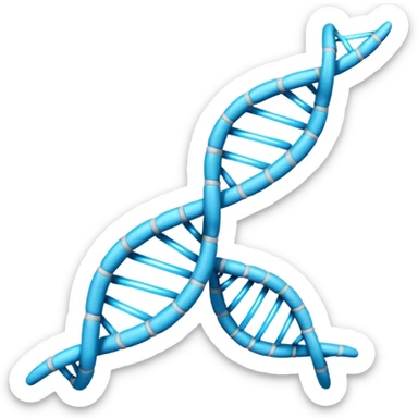 DNA Helix sticker