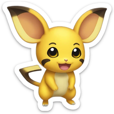 Raichu sticker