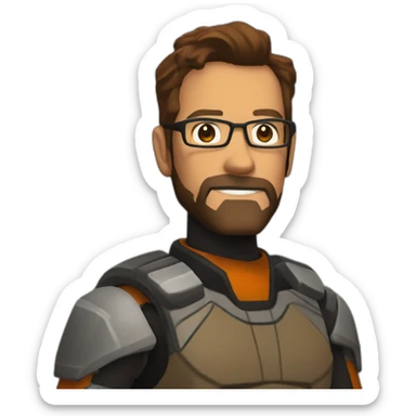 gordon-freeman sticker
