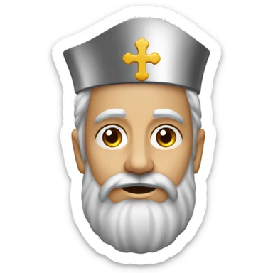 Bisschop Sint Nicolaas  sticker