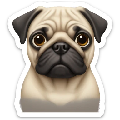 Pug sticker