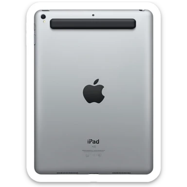 iPad 9 back no cellular  no flash light no faces  sticker