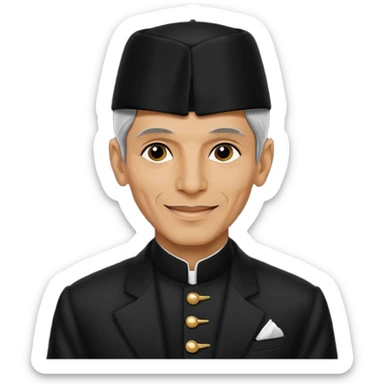 Quaid e aazam Muhammad ali jinnah sticker