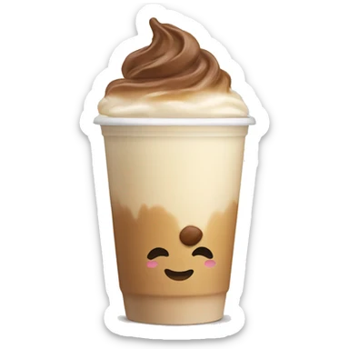 Milk tea sticker