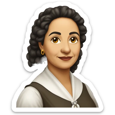 Julia Constancia de Burgos García was a Puerto Rican poet. As an advocate of Puerto Rican independence, she served as Secretary General of the Daughters of Freedom, the women's branch of the Puerto Rican Nationalist Party.  sticker
