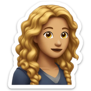 serena vanderwoodsen sticker
